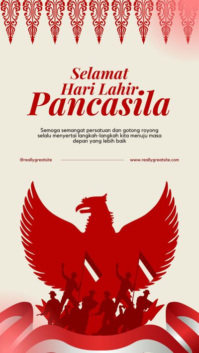 25+ Kata Bijak & Ucapan Selamat Hari Lahir Pancasila 2026, Cocok untuk Status Media Sosial!