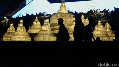 Bundaran HI Menyala! Instalasi Cahaya Waisak 2026 Siap Bikin Feed Kamu Makin Estetik