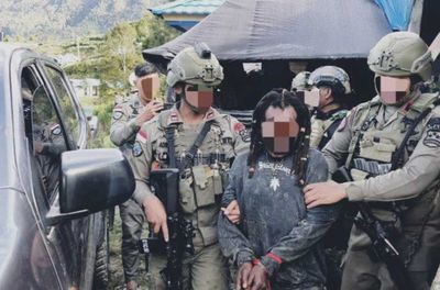 Satgas Damai Cartenz Tangkap Terduga Anggota KKB Intan Jaya