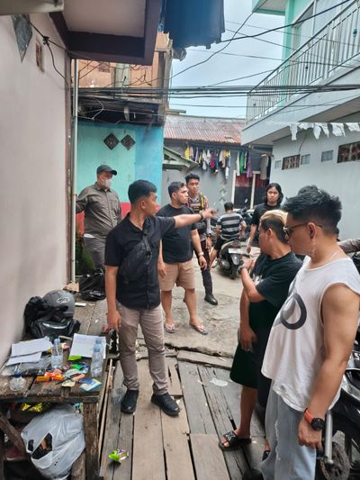 Operasi Gabungan di Kampung Bersinar Tarakan, Tiga Terduga Penyalahguna Narkoba Diamankan
