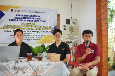 Punya Sentra Jahe dan Kunyit, Dosen UMY Akan Sulap Kalurahan Semoyo Gunungkidul Jadi Desa Wisata Edukasi Herbal
