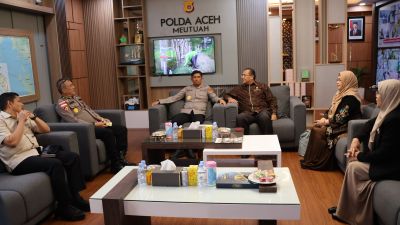 UIN Ar-Raniry Audiensi ke Polda Aceh, Bahas Sinergi Kampus dan Keamanan
