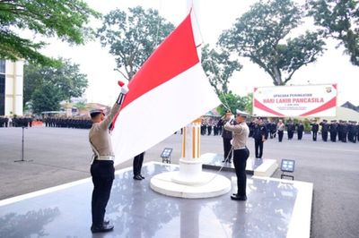 Peringati Hari Lahir Pancasila 2026, Polda Jambi Ajak Personel Implementasikan Nilai-Nilai Pancasila demi Indonesia Emas 2045