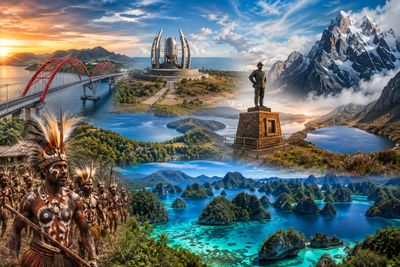 Bukan Raja Ampat Saja, Deretan Landmark Papua Ini Menyimpan Keindahan Yang Jarang Diketahui