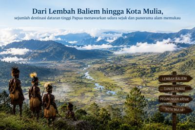 Tak Disangka, Papua Punya Daerah Sedingin Ini, Suhunya Bisa Menyaingi Kawasan Pegunungan Terkenal Indonesia