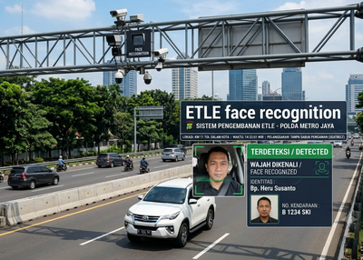Cara Kerja ETLE Face Recognition Korlantas Polri, Tilang Bisa Kenali Wajah Kamu