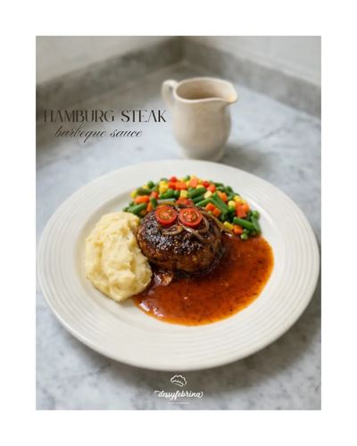Japanese Hamburg Steak BBQ Sauce, Menu Makan Malam yang Menggugah Selera