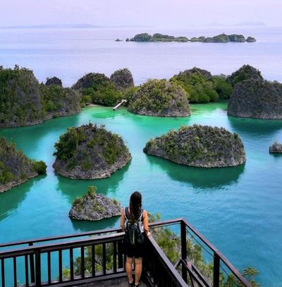 Huk Bay, Destinasi Wisata Kekinian di Ambon yang Sajikan Panorama Teluk Memukau dari Ketinggian
