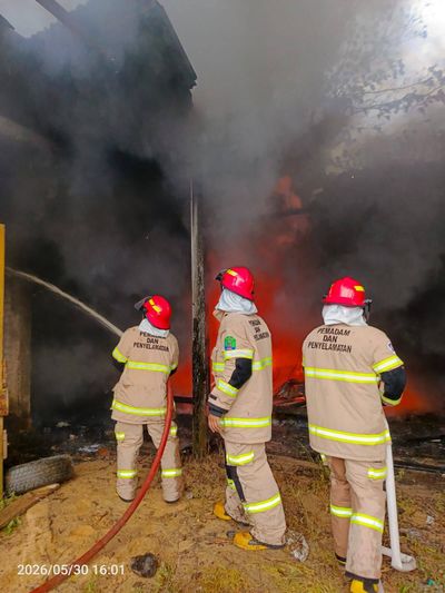 Rentetan Kebakaran Kepung Nunukan dan Sebatik, Empat Insiden Terjadi dalam Empat Hari