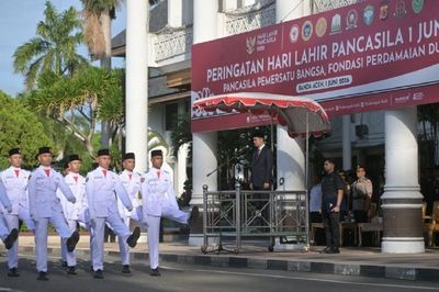 Peringati Hari Lahir Pancasila, Sekda Aceh Ajak ASN Perkuat Persatuan Bangsa