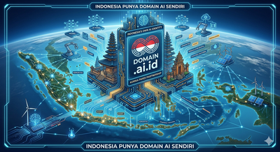 Tak Lagi Nebeng Negara Lain, Indonesia Kini Punya Domain Khusus AI Sendiri