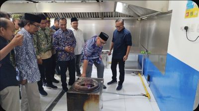 SPPG di di Desa Dorokandang, Kecamatan Lasem, Gunakan Gas Alam Sebagai Alat Produksi MBG