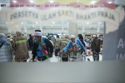 Ratusan Jamaah Haji Bersyukur Karena Mereka Mendapatkan Layanan Terbaik Selama Beribadah
