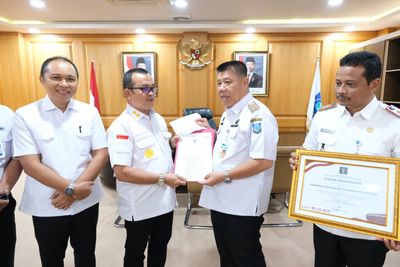 Gubernur Hidayat Arsani Terima Penghargaan Indeks Reformasi Hukum Predikat AA (Istimewa) dari Kementerian Hukum