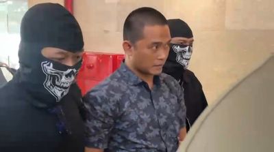 Tampang Bripka Dedy si Brimob yang Bekingi Kampung Narkoba saat Diboyong ke Bareskrim