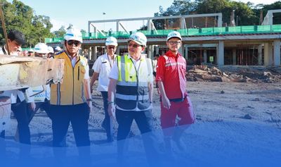 Wagub Tinjau Pembangunan Sekolah Unggulan Garuda, Optimistis Jadi Pusat Pendidikan Berkualitas di Kaltara