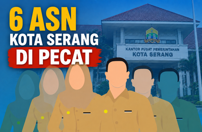 6 ASN Pemkot Serang Diberhentikan BKPSDM Satu Diantaranya Dengan Tidak Hormat