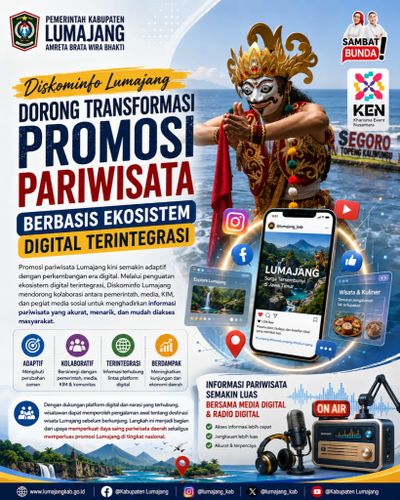 Diskominfo Lumajang Perkuat Promosi Pariwisata melalui Ekosistem Digital Terintegrasi