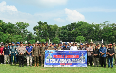 Satpol PP, TNI, Polri dan BNN Bersinergi Jaga Keamanan Tanjungbalai