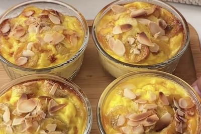 Resep Baked Banana Egg Milk, Dessert Pisang Panggang Lembut dan Mudah Dibuat