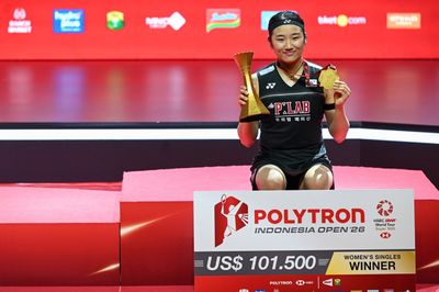 Kalahkan Wakil Jepang, An Se-young Juara Indonesia Open 2026