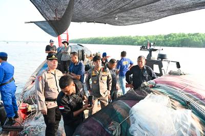 Operasi Gabungan di Perairan Asahan-Tanjungbalai Berhasil Ungkap Kasus Narkoba