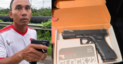 Viral Todongkan Air Soft Gun di Rohil Pelaku Berhasil Diamankan Polisi