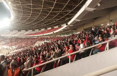 Atmosfer SUGBK Memanas, Chant Suporter Iringi Kemenangan Timnas Indonesia atas Mozambik