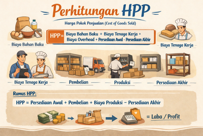 Rumus Gampang Hitung HPP: Panduan Praktis Biar Bisnis Kamu Gak Salah Patok Harga!