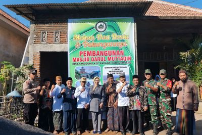 Pembangunan Masjid Darul Muttaqin di Desa Tanggung Jadi Bukti Kuatnya Semangat Gotong Royong Masyarakat