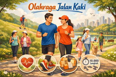 Bisa Hempas Stres hingga Bakar Kalori, Yuk Intip Deretan Manfaat Jalan Kaki buat Tubuh Kamu
