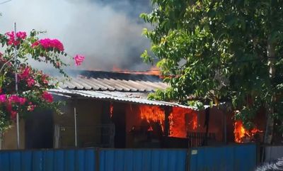 Kebakaran Asrama Polres Sumbawa Barat, Seluruh Penghuni Berhasil Selamat