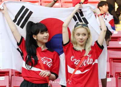 Viral Karina dan Winter aespa Terbang ke Meksiko Dukung Timnas Korea