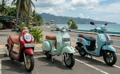 5 Motor Mirip Vespa yang Lebih Murah dan Irit Perawatan, Cocok Buat Gaya Retro Harian