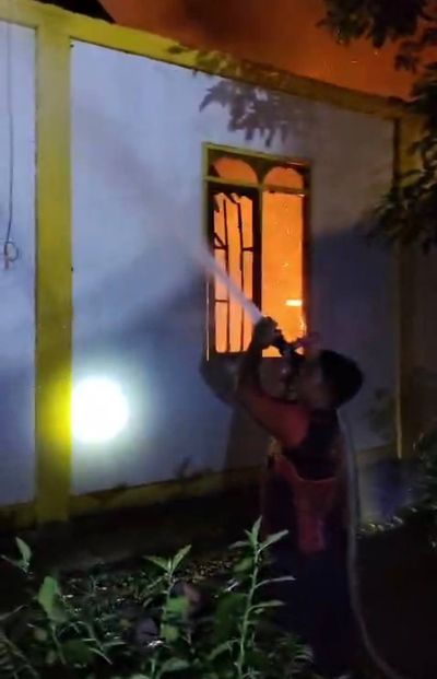 Duka di Tulin Onsoi, Gereja Santo Yosep Ludes Terbakar Saat Warga Terlelap