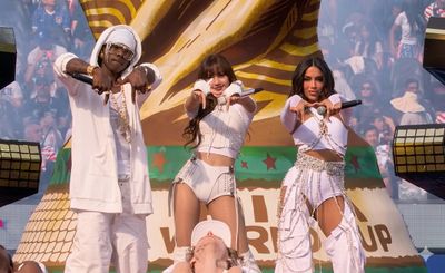 Lisa BLACKPINK Tampil Bersama Anitta dan Rema Bawakan GOALS di Pembukaan Piala Dunia 2026 di LA