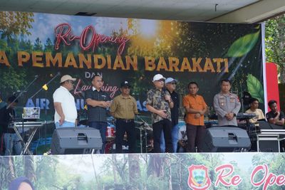 Pemandian Bersejarah Taluhu Barakati Resmi Dibuka Kembali Jadi Magnet Wisata Baru