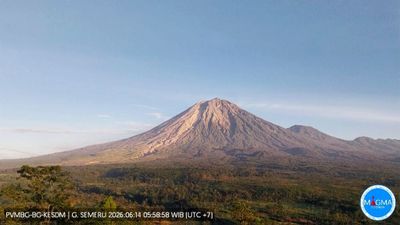 BPBD Lumajang Imbau Warga Tetap Waspada Aktivitas Gunung Semeru, Utamakan Informasi Resmi