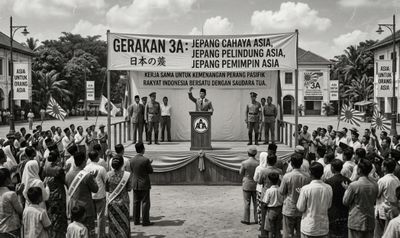Mengenal Gerakan 3A: Propaganda Jepang untuk Merebut Simpati Rakyat Indonesia