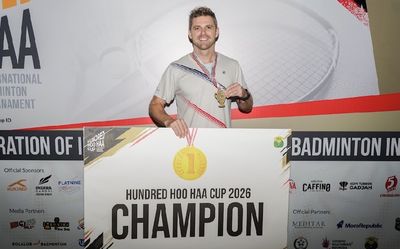 Pebulutangkis Legendaris Brice Leverdez Comeback Taklukkan Turnamen HUNDRED HOO HAA CUP 2026
