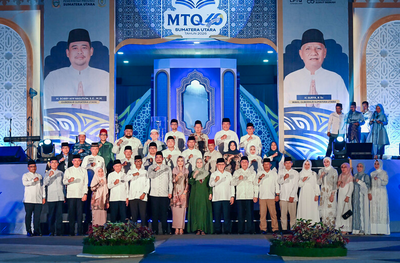 MTQ Sumut 2026 Resmi Dibuka, Bobby Dorong Penguatan Syiar dalam Pemerintahan