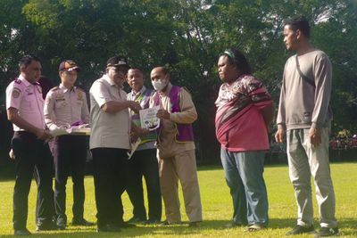 Sinergi Amankan PENAS XVII 2026, Wabup Gorontalo Ikuti Apel Pasukan Lintas Sektor