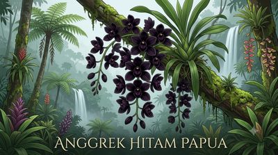 Harta Karun Flora Papua yang Jarang Diketahui, Dari Anggrek Raksasa hingga Buah Merah Penuh Khasiat