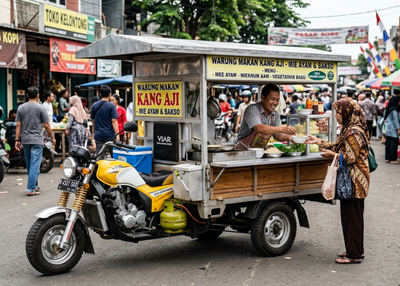 Motor Roda 3 Buat Usaha, Mana Paling Cocok untuk Bawa Barang?