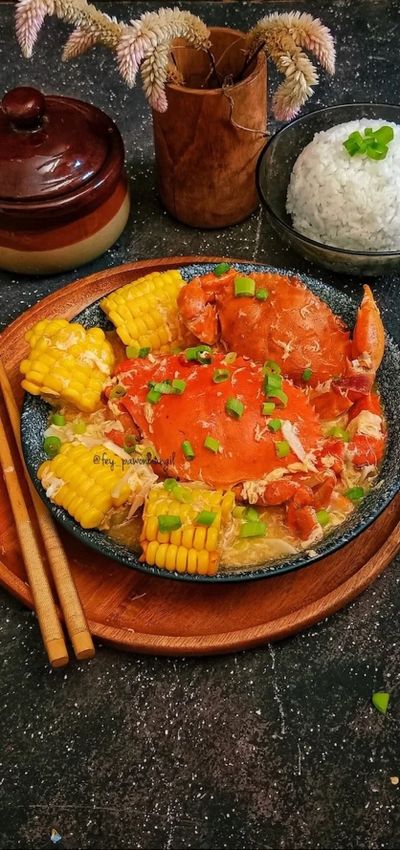 Resep Kepiting Saus Telur, Nikmat Disantap Bersama Nasi Hangat