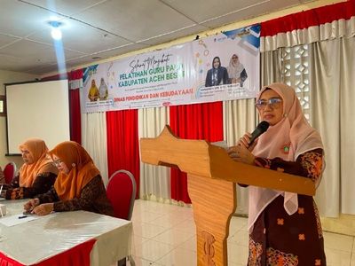 Guru PAUD Jadi Garda Terdepan Wajib Belajar 13 Tahun, Ini Pesan Bunda PAUD Aceh Besar
