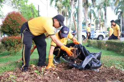 Melalui Gerakan Indonesia Asri, Polda Kaltara Tunjukkan Kepedulian Nyata kepada Masyarakat