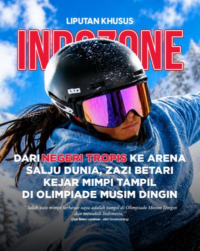 Dari Negeri Tropis ke Arena Salju Dunia, Zazi Betari Kejar Mimpi Tampil di Olimpiade Musim Dingin