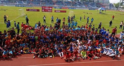 68 Tim Sepak Bola Usia Dini Se-Banten Bersaing di Festival Piala Presiden U-10 dan U-12 di Stadion Benteng Reborn Kota Tangerang