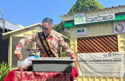 Duta Genre Solo Inisiasi Program Pilah Sampah Bersalaman EcoGenRe di Laweyan